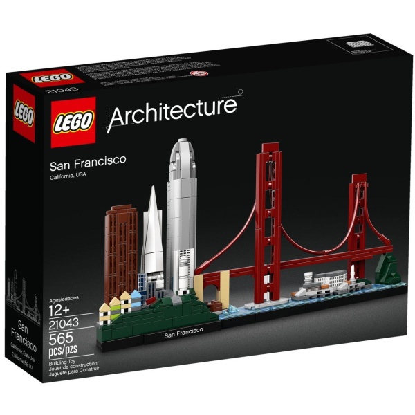 Lego Architecture San Francisco 12 Ani+ 565 Piese 21043